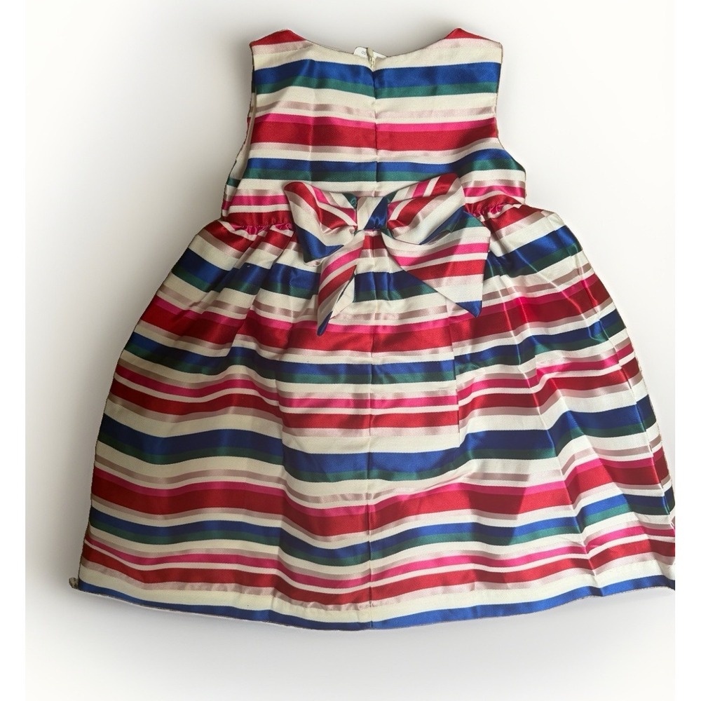 Gymboree Baby Girls Striped Jacquard Party Dress 18-24 Months NWT - Picture 6 of 7